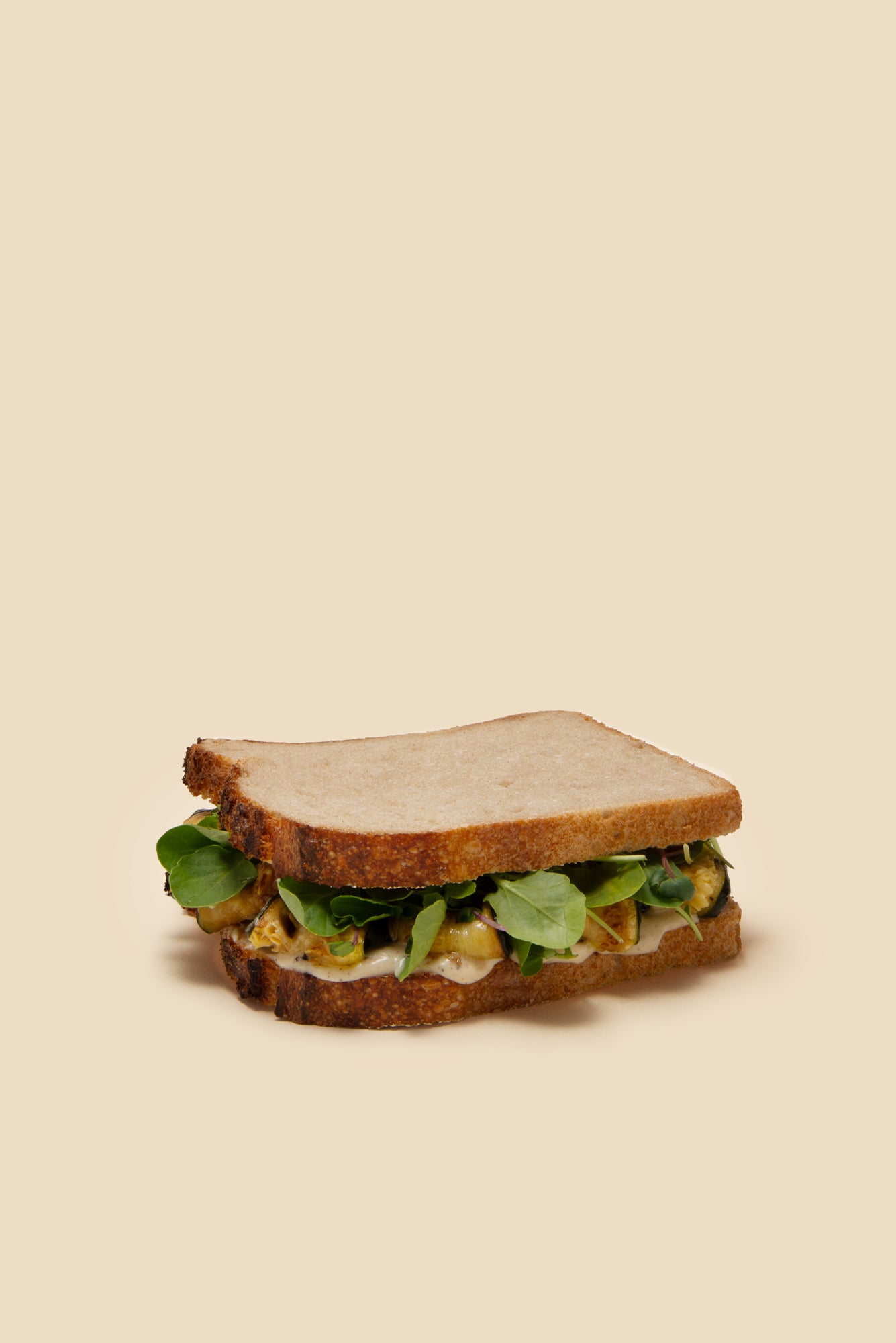 VEGANES ZUCCHINI SANDWICH