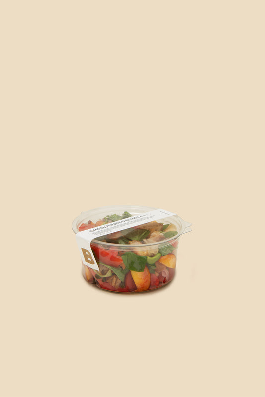 TOMATEN PFIRSICH PANZANELLA